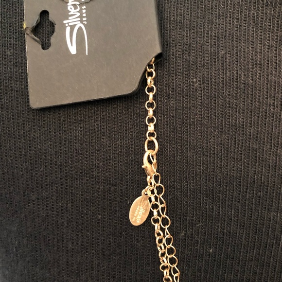 Cute turquoise- gold Necklace - Picture 5 of 8